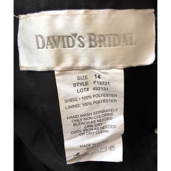 🌻org. $50 David’s Bridal Dress - Picture 6 of 8